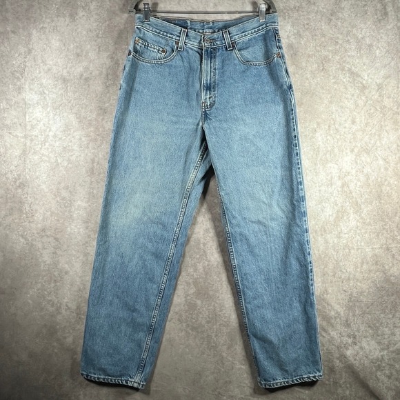 Vintage Levi's 550 Jeans Mens 34X30 Medium Wash Denim Tapered Relaxed Fit Y2K - Picture 1 of 13